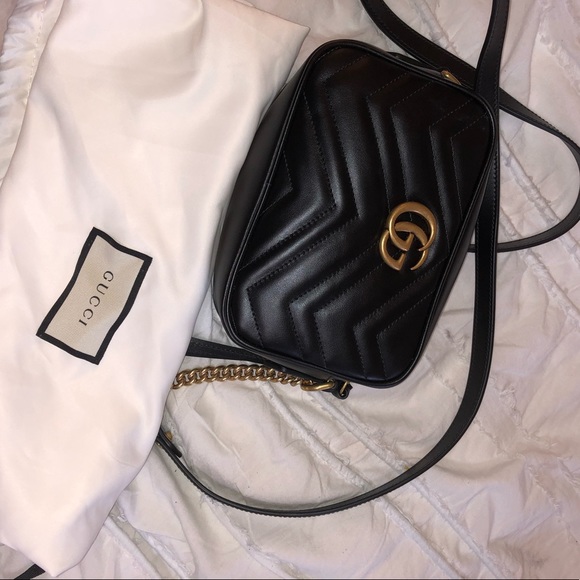 Gucci Handbags - NWOT GUCCI *brand new!!* GG Mormont leather bag